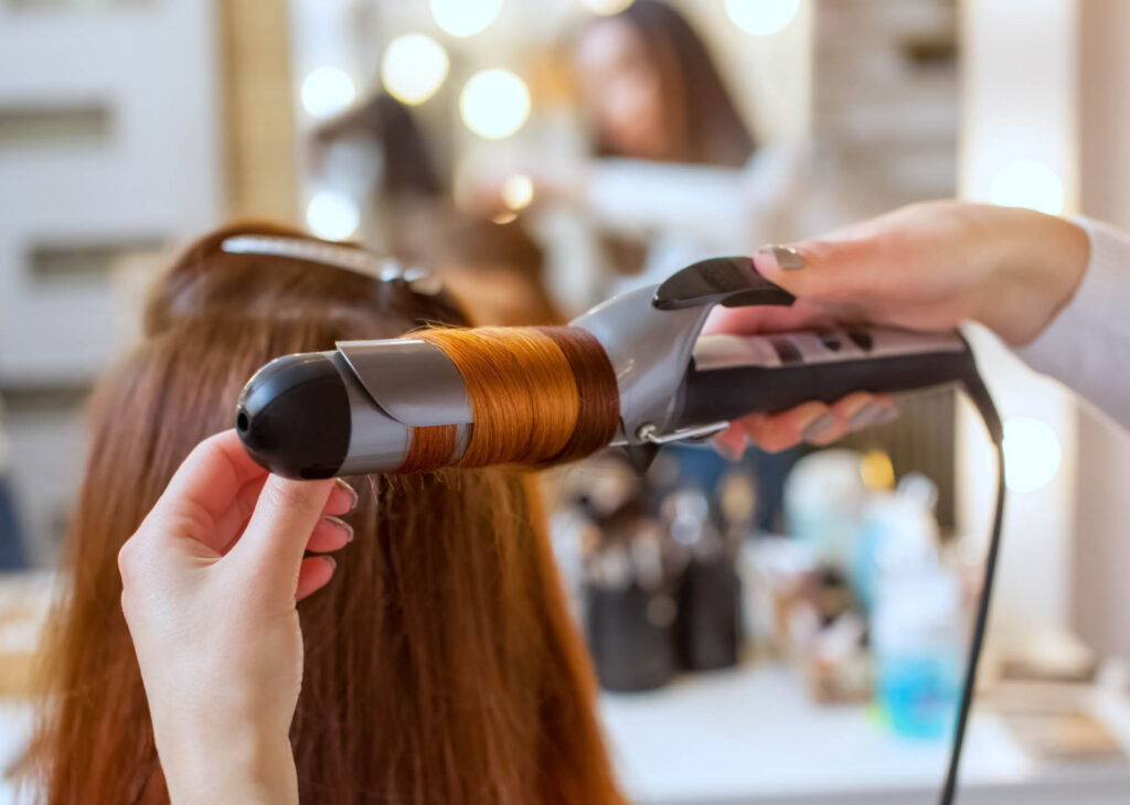 An image of thermal finish and braiding services from Carnaby Street Hairdressers