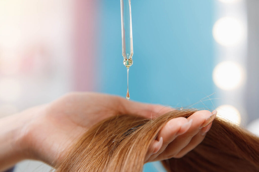 An image of hair care treatments from Carnaby Street Hairdressers.