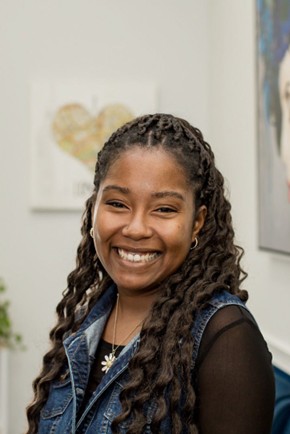 An image of Brea on the team of Carnaby St. Hairdressers